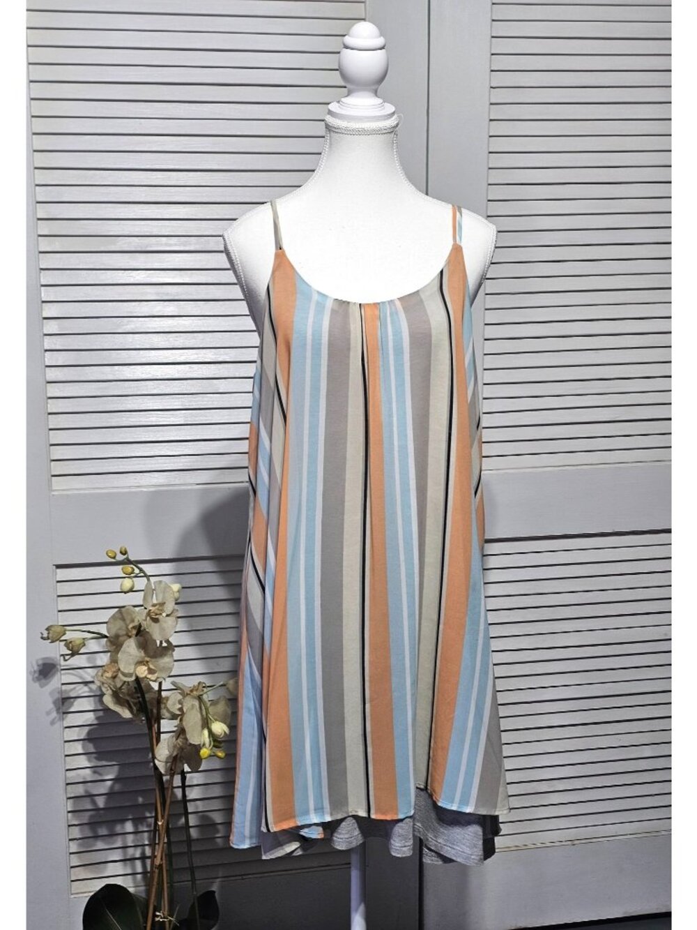 Anthropologie Dolan Left Coast Women's Layered Laurel Tunic Dress Size L 3669